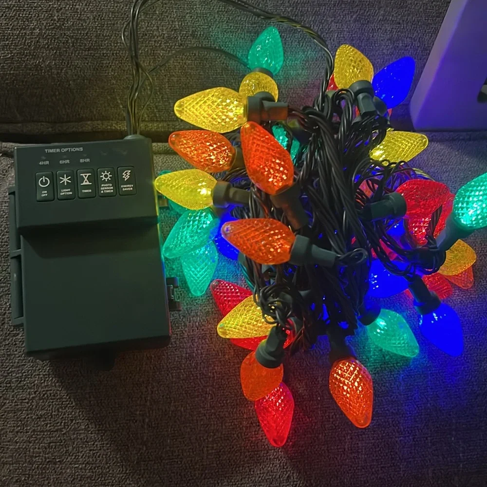 Holiday String Lights – Battery Operated – Indoor/Outdoor – NWOT